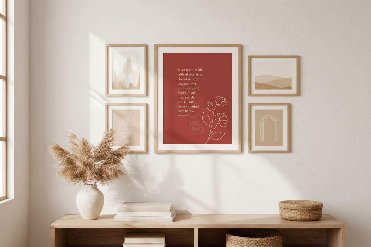 Gallery Wall Mockup