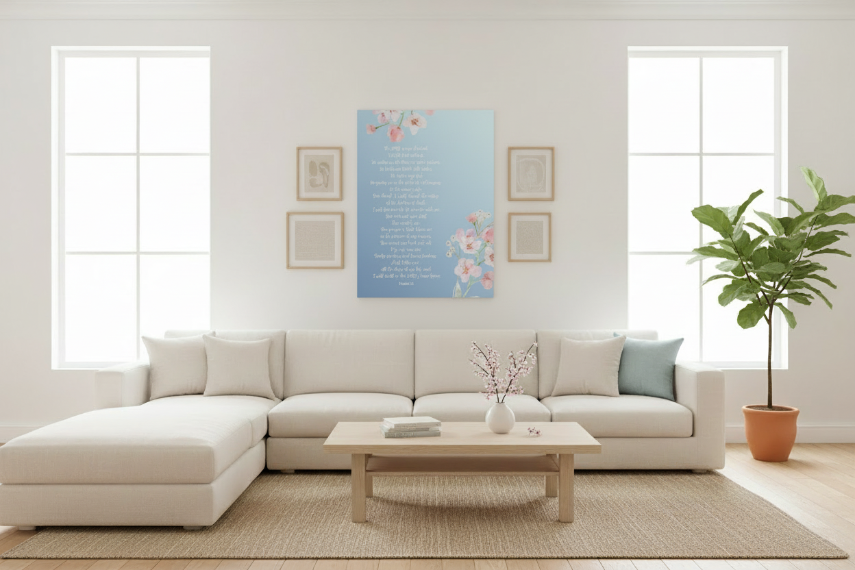 Living Room Gallery Wall - 16x20 Canvas