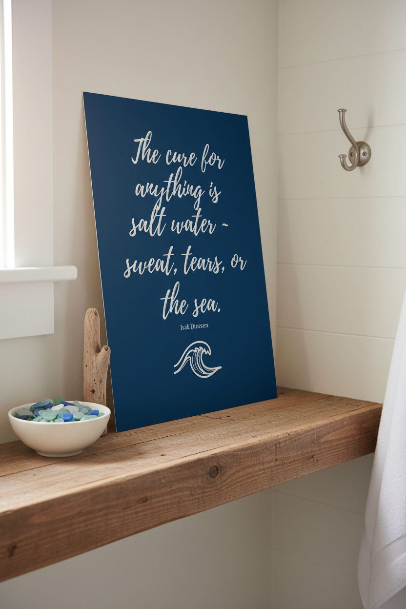 Salt Water - Navy - Shelf